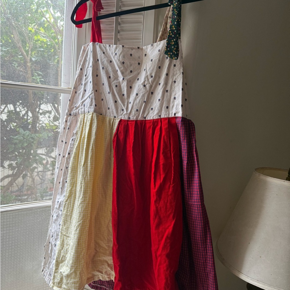 Colorful Handmade Patchwork Dress